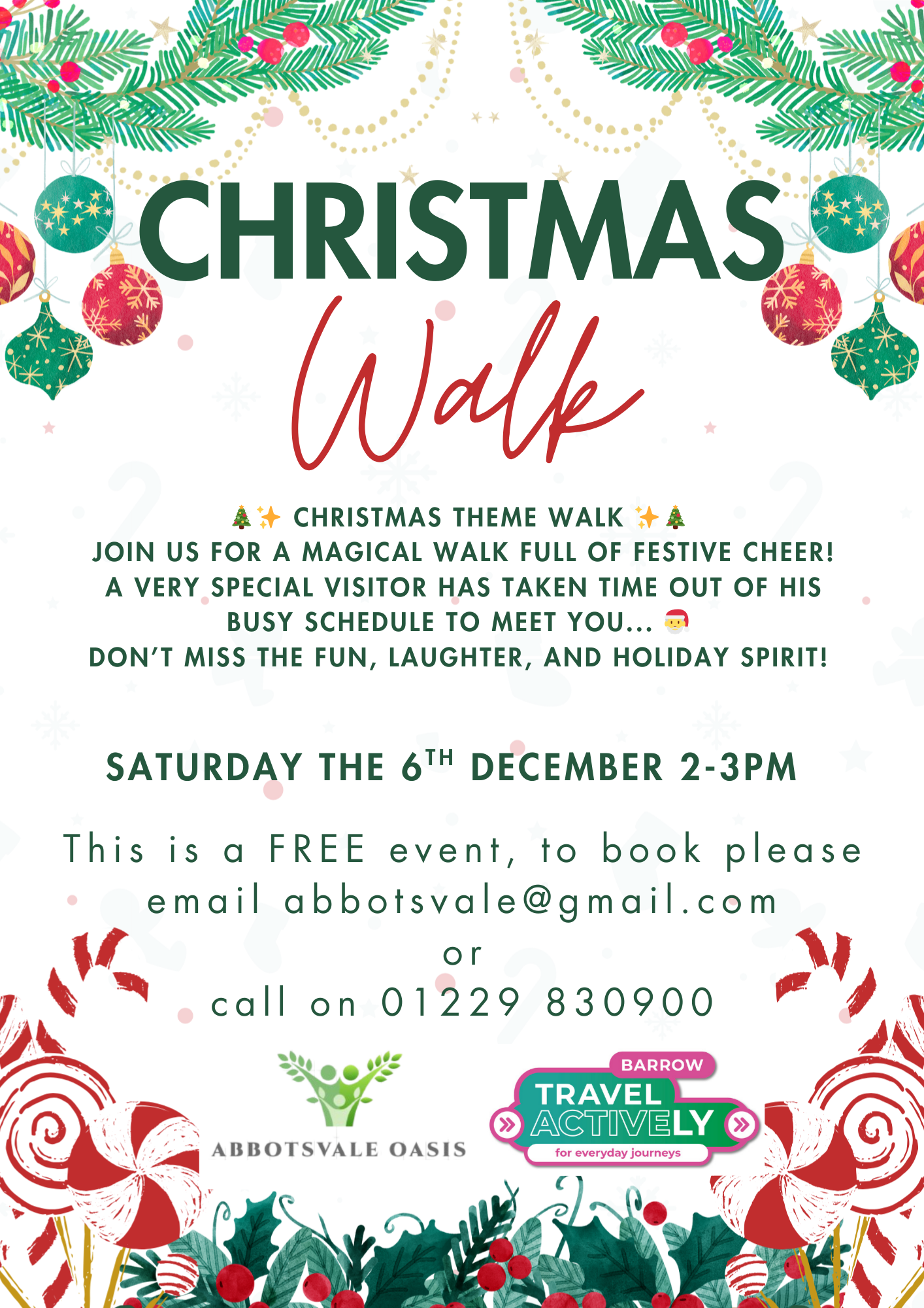 Poster advertising event